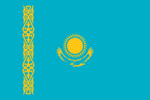 Kazakhstan flag