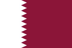 Qatar flag